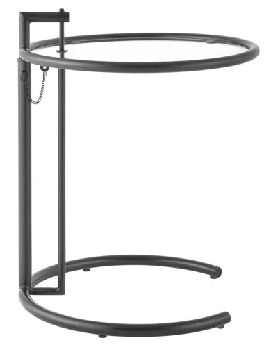 Modway Eileen Grey Metal Side Table In Black