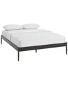 Modway Elsie Steel Bed Frame In Black