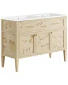 Modway Elysian 48in Double Sink Bathroom Vanity