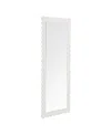 Modway Emmeline Scalloped Rectangle Floor Mirror In White