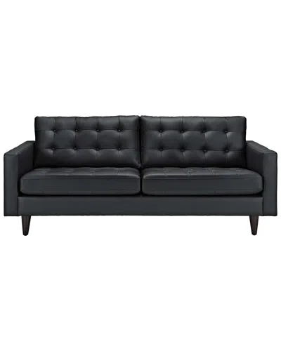Modway Empress Upholstered Fabric Sofa In Grey