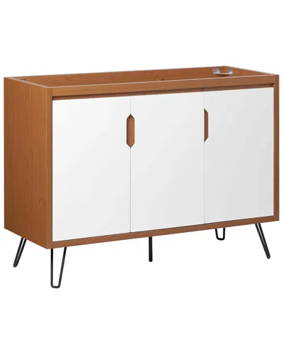 Modway Energize 48in Double Or Single Sink Compatible In Brown
