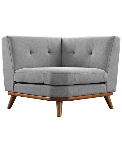 Modway Engage Fabric Corner Chair In Gold