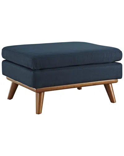 MODWAY MODWAY ENGAGE UPHOLSTERED FABRIC OTTOMAN