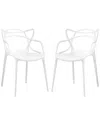 Modway Entangled Dining Chairs Set