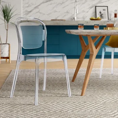 Modway Entreat Dining Side Chair In Clear