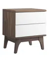 Modway Envision 2-drawer Nightstand In White