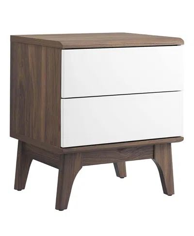 Modway Envision 2-drawer Nightstand In White