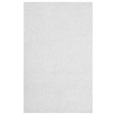 Modway Enyssa Solid Shag Area Rug In Ivory