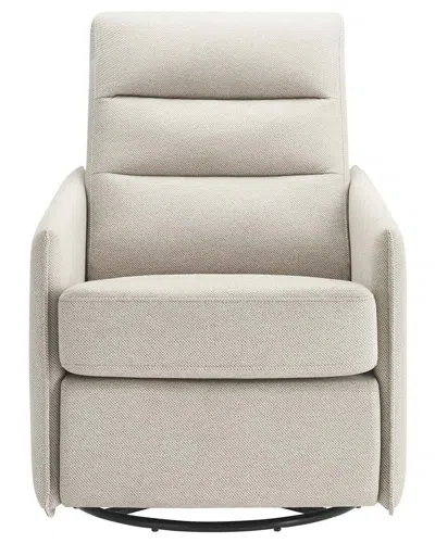 Modway Etta Upholstered Fabric Lounge Chair In Brown