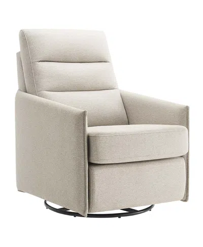 Modway Etta Upholstered Fabric Lounge Chair In Neutral