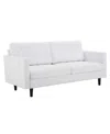 Modway Exalt Tufted Fabric Sofa In White