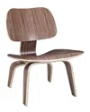 Modway Fathom Wood Lounge Chair
