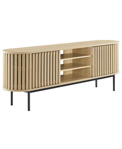 Modway Fortitude 71" Tv Stand In Brown
