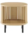 Modway Fortitude Side Table In Brown