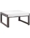 Modway Fortuna Outdoor Patio Aluminum Ottoman