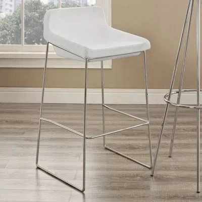 Modway Garner Bar Stool In White