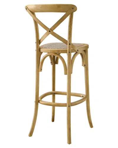 Modway Gear Bar Stool In Neutral