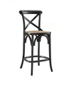 Modway Gear Counter Stool In Black