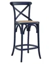 Modway Gear Counter Stool In Blue