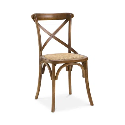 Modway Gear Dining Side Chair In Brown
