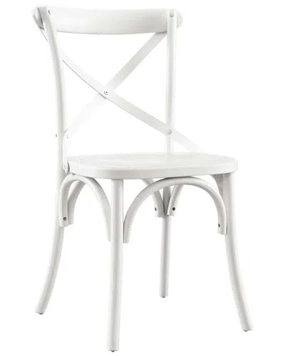 Modway Gear Dining Side Chair In White