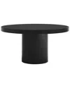Modway Gratify 60in Round Dining Table In Black
