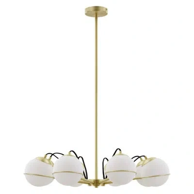 Modway Hanna 8-light Chandelier By  In Opaque