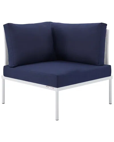 Modway Harmony Sunbrella® Outdoor Patio All Mesh Corner Chair In White