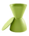 Modway Haste Backless Stool In Green