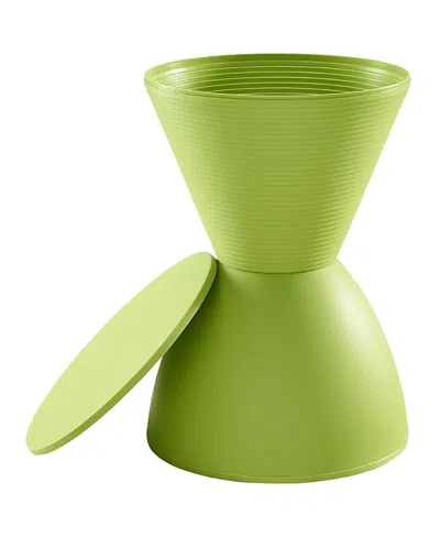 Modway Haste Backless Stool In Green