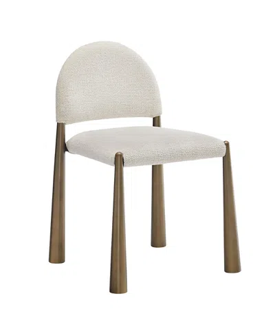 Modway Hayley Upholstered Fabric Dining Side Chair In White