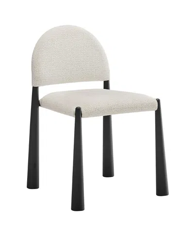 Modway Hayley Upholstered Fabric Dining Side Chair In White