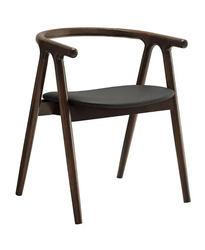 Modway Henry Wood Dining Chair In Black