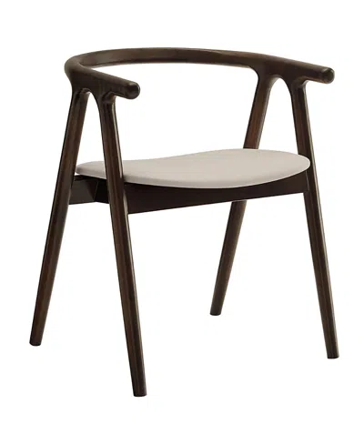 Modway Henry Wood Dining Chair In Brown