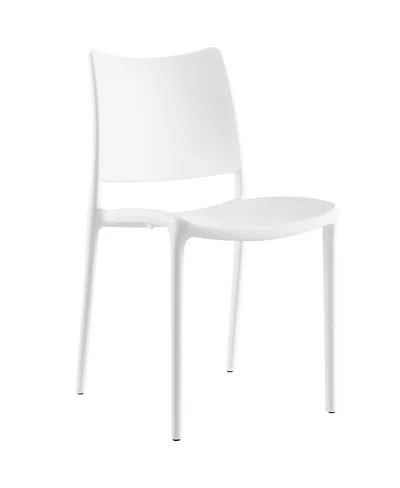 Modway Hipster Dining Side Chair In White