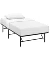 Modway Horizon Stainless Steel Bed Frame In Black