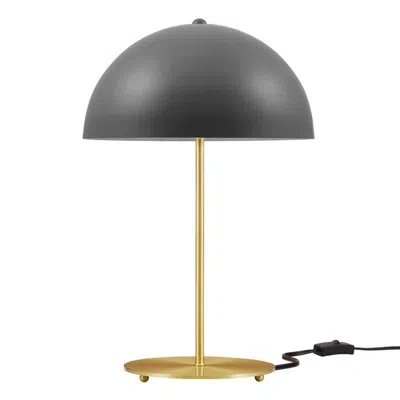 Modway Ideal Metal Table Lamp In Gray