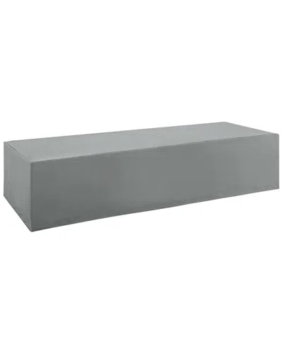 Modway Immerse Convene/sojourn/summon Chaise Outdoor Patio Furniture Cover In Grey