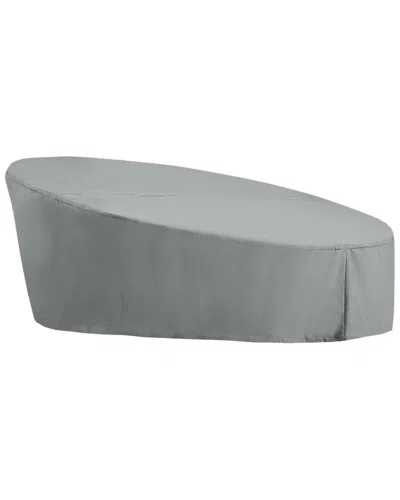Modway Immerse Convene/sojourn/summon Daybed Outdoor Patio Furniture Cover In Grey