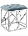Modway Intersperse Ottoman In Blue