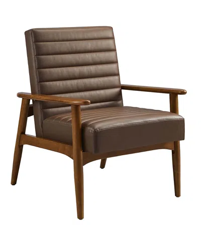 Modway Jensen Accent Chair In Brown