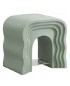 Modway Jorin Squiggle Side Table In Green