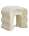 Modway Jorin Squiggle Side Table In Neutral