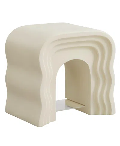 Modway Jorin Squiggle Side Table In Neutral