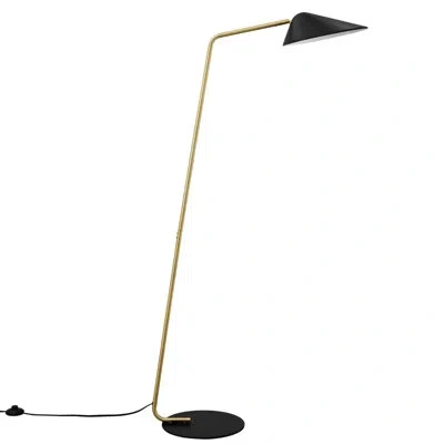 Modway Journey Standing Floor Lamp In Black