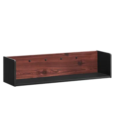Modway Kinetic Wall-mount Shelf In Black