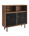 Modway Kurtis 47 Display Cabinet In Brown