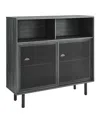 Modway Kurtis 47 Display Cabinet In Gray