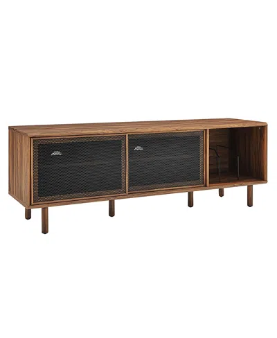 Modway Kurtis 67 Tv And Vinyl Record Stand In Brown
